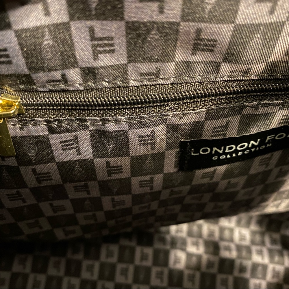NWT London Fog Kylar Woven Tote - Picture 11 of 11